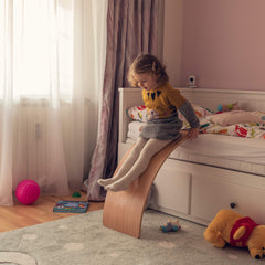 Gift-ready Nutty Toys wobble board suitable as a thoughtful present