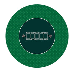 Nuveti poker mat with art deco 8-player layout for immersive play.