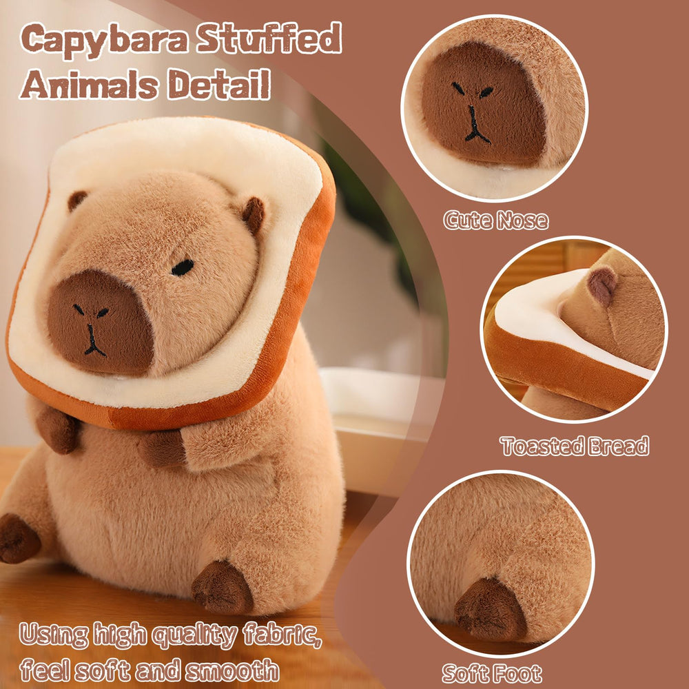 NXNYNZ capybara plush pillow doubles as comfortable lumbar support
