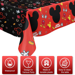 Nyhpar cartoon mouse design adds playful vibes to kids' celebrations.