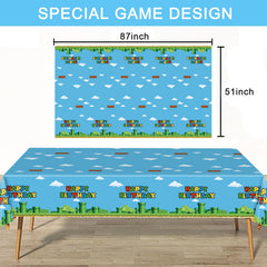 Nyhpar video game tablecloth is waterproof to protect surfaces
