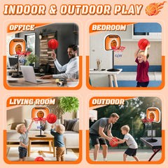 NZQXJXZ toddler basketball hoop easy-install kit for tool-free setup