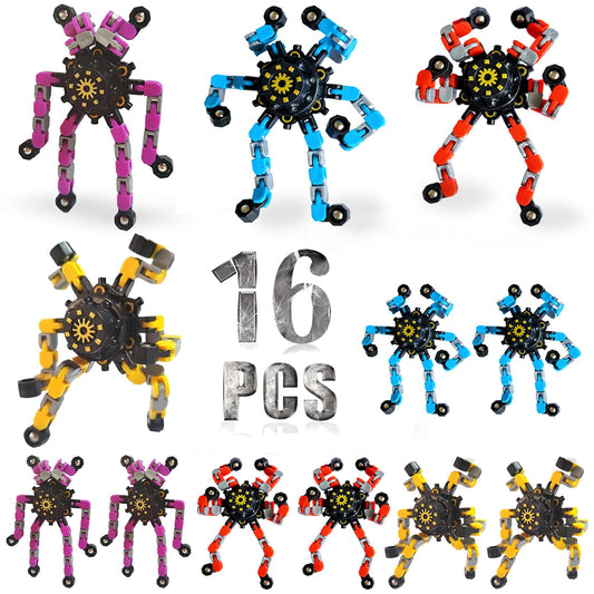 OAHCGNO S deformable chain toy close-up showing flexible links for creative play.