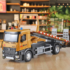OANMYJJO tow truck toy durable zinc alloy and plastic build