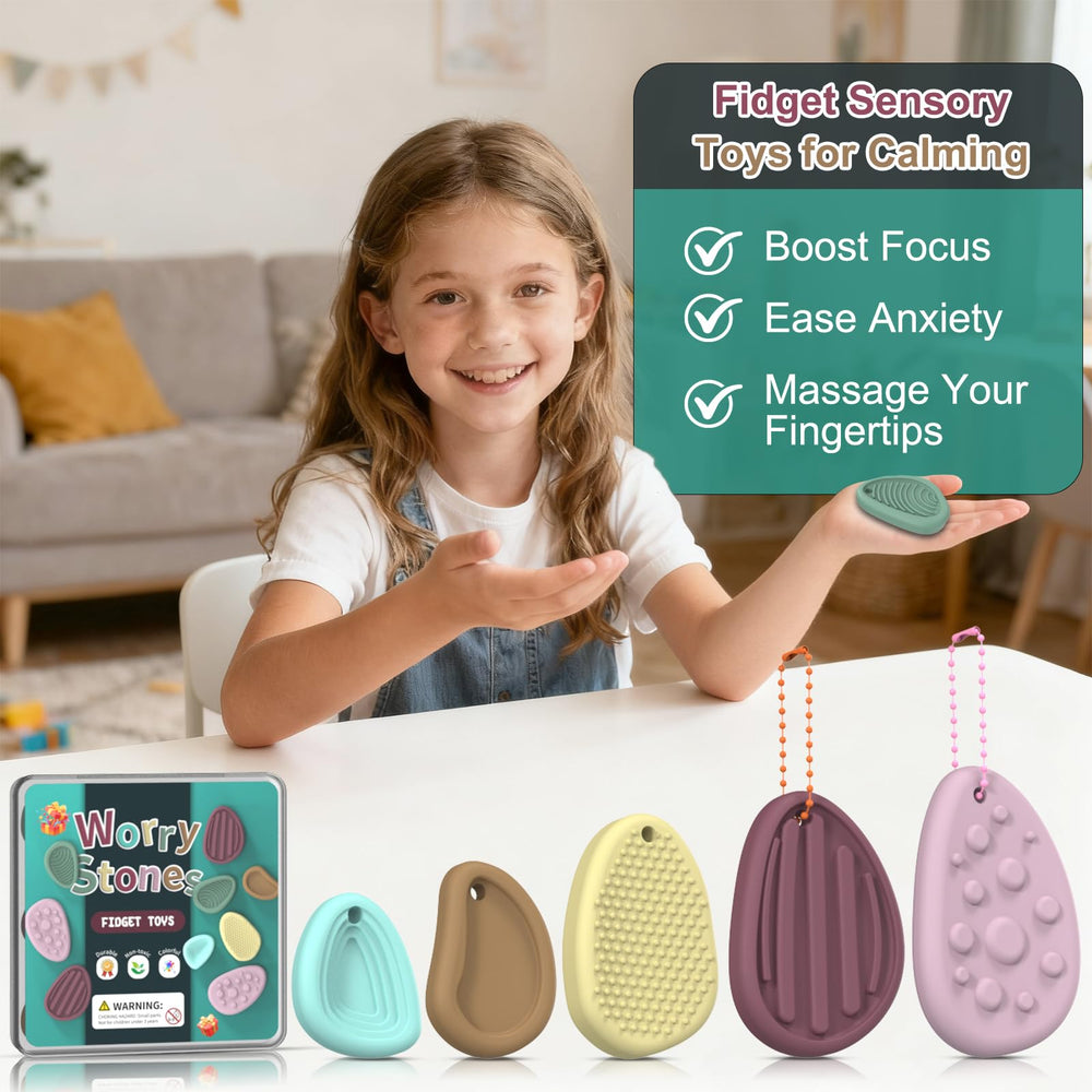 OasVtl sensory stone travel-friendly companion for on-the-go focus