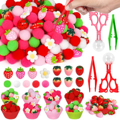 OAXNTGW strawberry sensory bin contents for hands-on sorting and counting