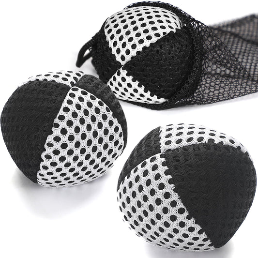 oazoxcx juggling balls set of 3 in hand, premium stitching, balanced weight