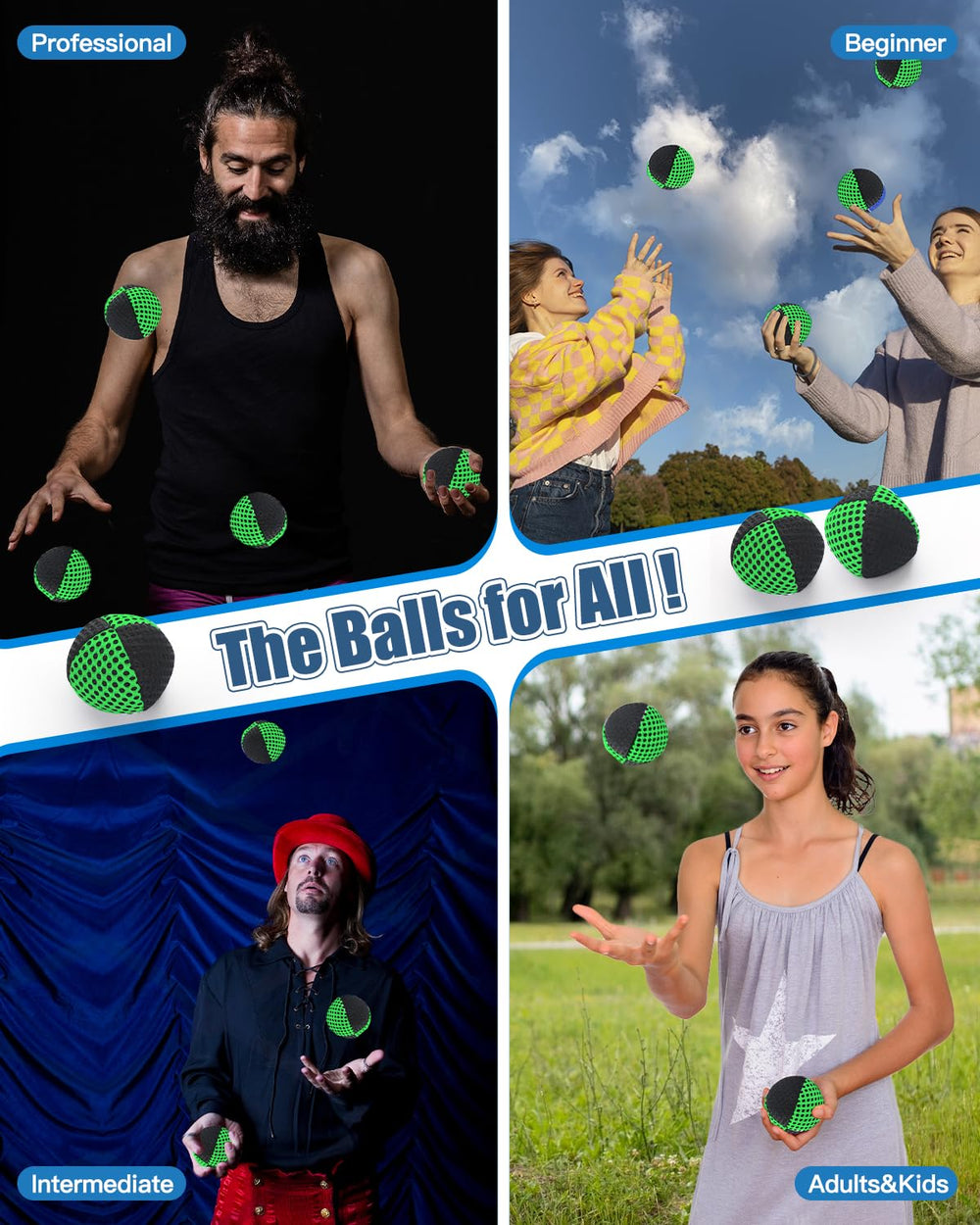 oazoxcx juggling balls weight 4.2 oz supports controlled throws