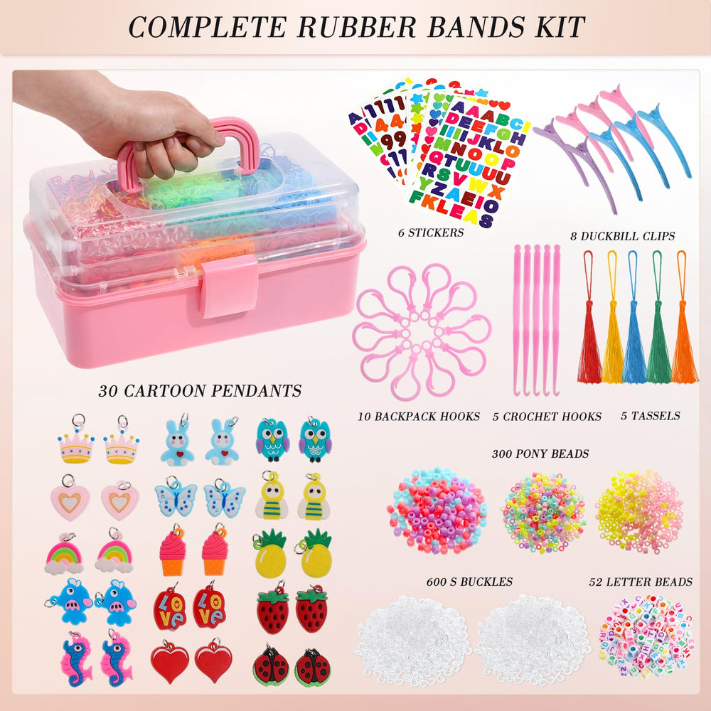 Obeoby three-layer container keeps band colors organized
