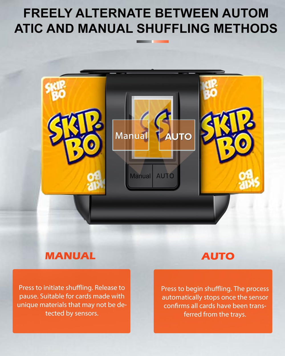 OBLITZON in one-touch auto mode speeds up your gameplay.