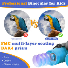 OBUBY 8x21 binoculars deliver crystal-clear view with vibrant colors