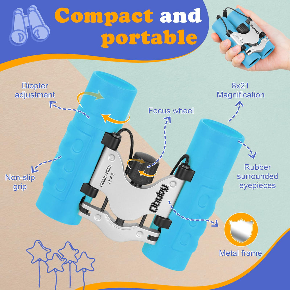OBUBY binoculars inspire nature exploration for bird watching and stargazing