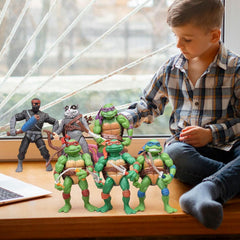 OBXAVV Turtles action figure set packaging display perfect for gifting