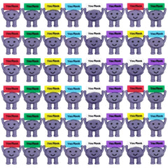 OCBTOW You Rock mini rubber toy for classroom motivation