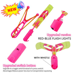 OceanWings blue-red flash LED lights boost visibility during dusk adventures.