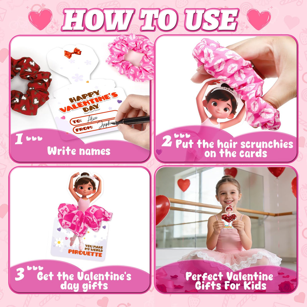 OCHIDO ballet-girl illustration card designs inspire playful valentine moments