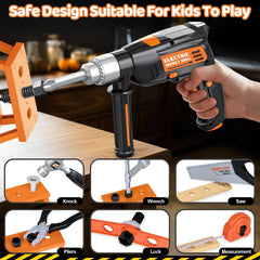 OCHIDO pliers and screwdrivers enable cooperative parent-child projects.