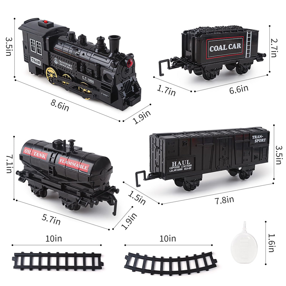 OCHIDO Train Set water bottle powers harmless chimney smoke