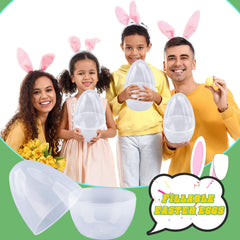 Octaday sturdy reusable plastic Easter eggs designed for year-after-year use
