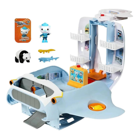 Octonauts Octoray transforming HQ playset in jet mode ready for imaginative missions at home