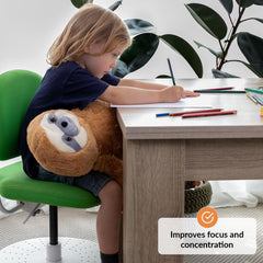 ODOXIA carrying bag with weighted sloth for easy transport and on-the-go calm