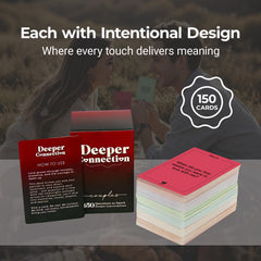 Odrano Deeper Connection cards stay ready on your nightstand.