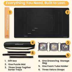 Odyssolve rolled design for easy storage and transport.