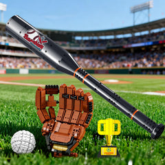 Oeasic Baseball Building Kit assembly view showing step-by-step crafting satisfaction.