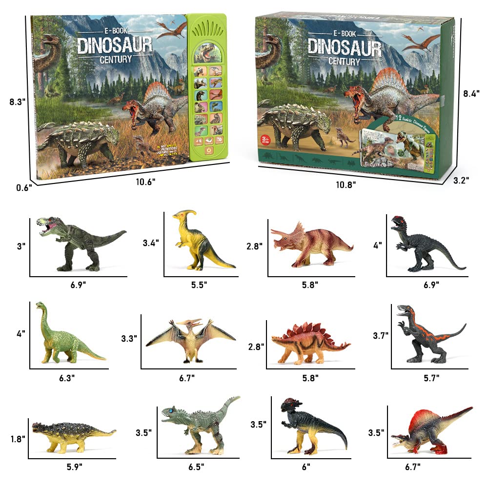 OENUX premium gift ready dinosaur set encourages curiosity and collaboration.