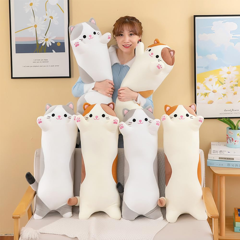 Oeonuas cat plush gift idea for cat lovers of all ages