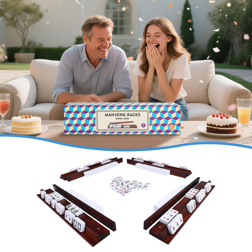 Offelec solid wood construction delivers durable game nights.