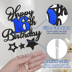 OffiCreative white-backside glitter topper shows a clean, elegant design.