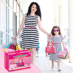 Officygnet soft leather purse material, durable, kid-friendly design for pretend play.