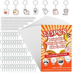 OFNMY printable Shrinky Dink sheets for vibrant inkjet prints on white background.