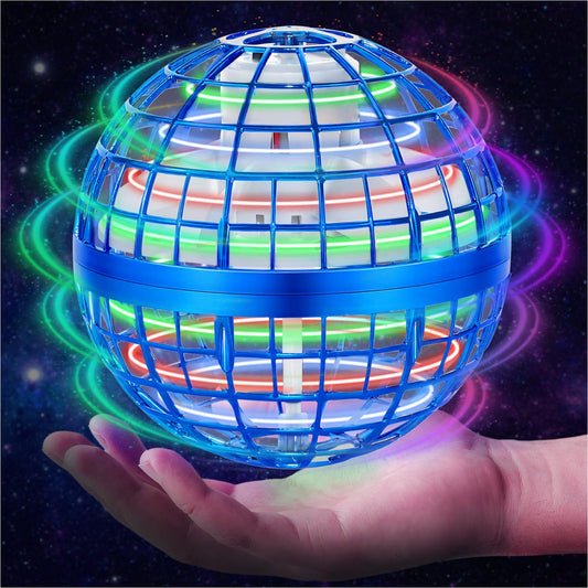 OFUN Flying Orb Ball 2025 glows while hovering for a captivating light display.