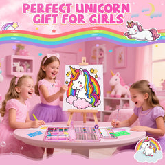 OFUSUY unicorn gel pens add shiny accents to drawings.