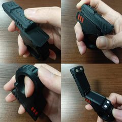 Ography Fidget Slider textured spinner emphasizes tactile feedback during focus