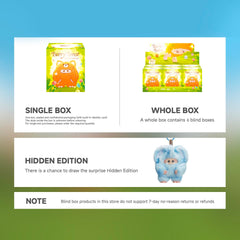 OHKU Giggle Monster display ready figures brighten desks and shelves.