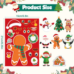 OHOME snowflakes stickers add wintry charm to gifts and windows.