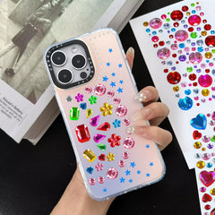 OHOME gem stickers sparkle for party decor and gift embellishments