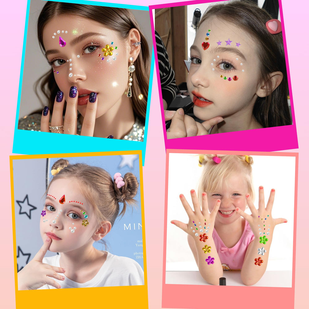 OHOME gem stickers self-adhesive and easy to reposition on crafts