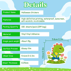 OHOME spring stickers ideal as affordable party favors and gifts for crafters