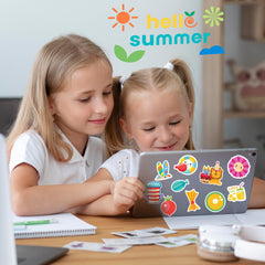 OHOME Summer Stickers waterproof finish on water bottles for outdoor use