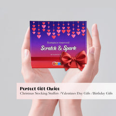 OHOME scratch-off experiences convey spontaneous moments and playful bonding for couples.