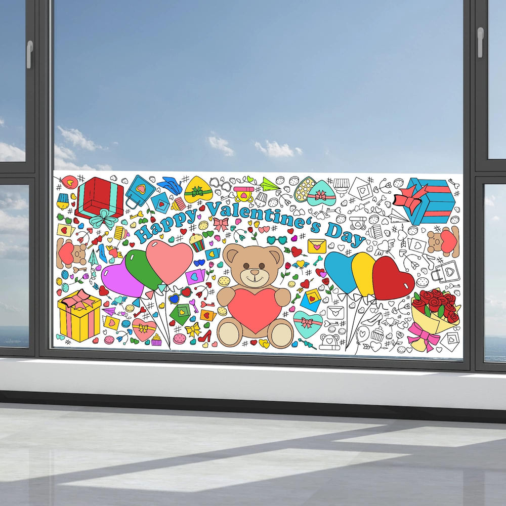 OHOME Valentines classroom crafts setup for group projects and parties.
