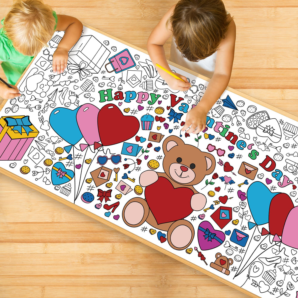 OHOME Valentines party decor banner adds color to celebrations.