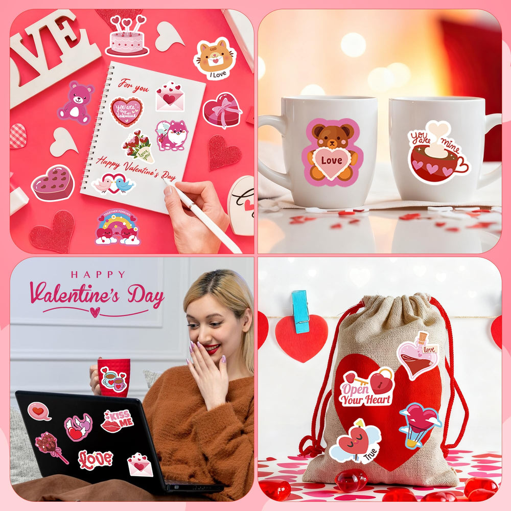 OHOME classroom party favors valentines stickers perfect for classroom activities.