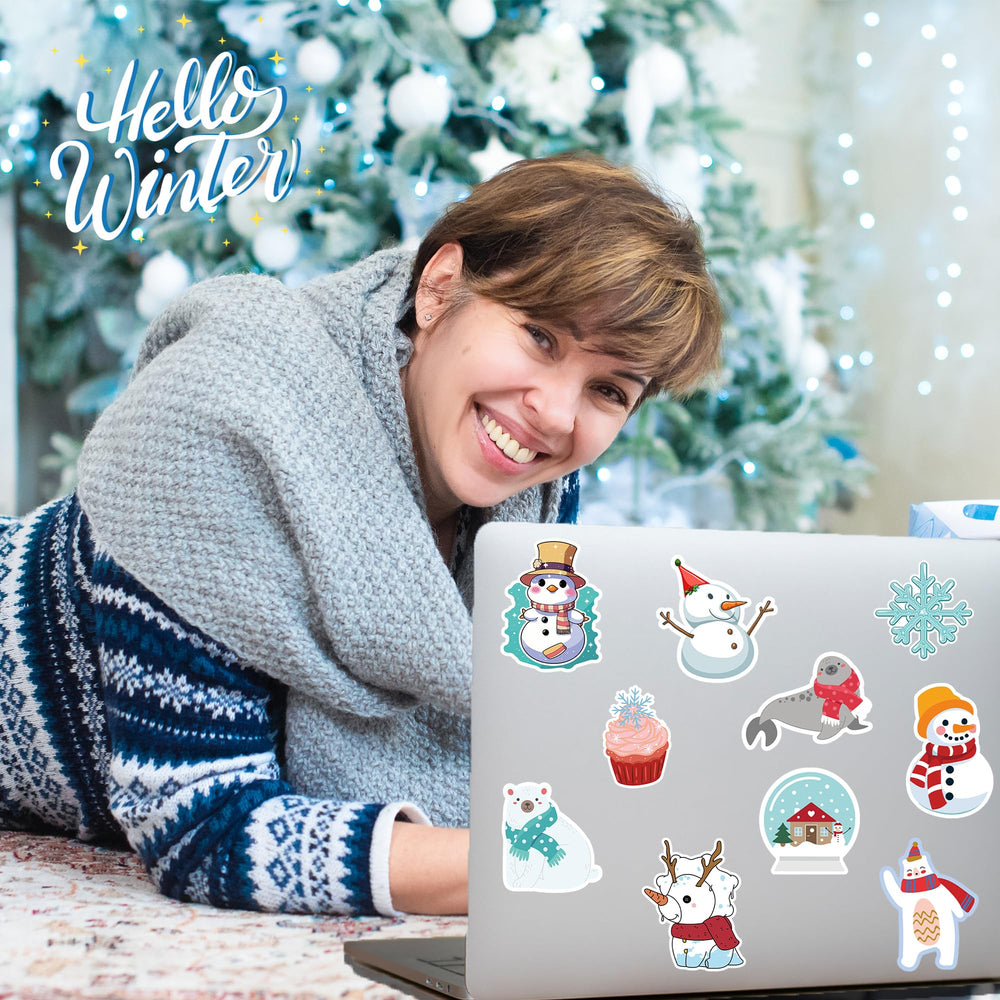 OHOME Winter Stickers classroom-ready set boosts creative winter projects.