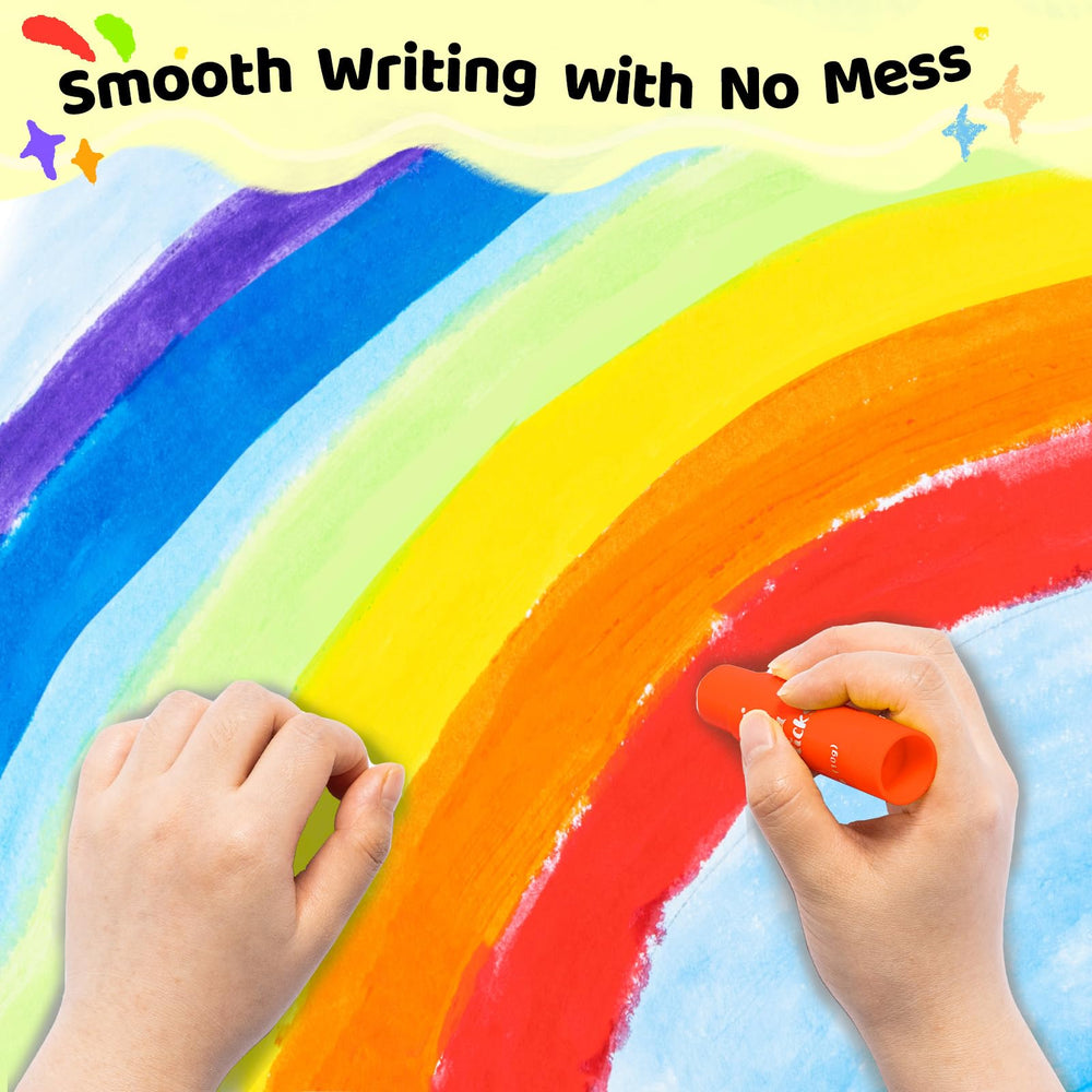 Ohuhu pastel tempera paint sticks in soft, decorative tones