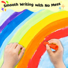 Ohuhu pastel tempera paint sticks in soft, decorative tones